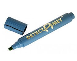 Маркер перманентный с колпачком скошенный металлодетектируемый продукция Detectamet